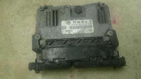 Engine ECM Control Module 2.5L Fits 2012 12 Compatible with VW Compatible with Passat 07K 906 055 AL 07K906055AL in Kuwait