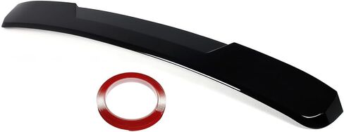 Roof Window Spoiler Compatible with Toyota Corolla 2020-2026, Gloss Black V Style Rear Top Wing Fits for All Models Sedan 4-Door 2020 2021 2022 2023 2024 2025 2026 in Saudi Arabia