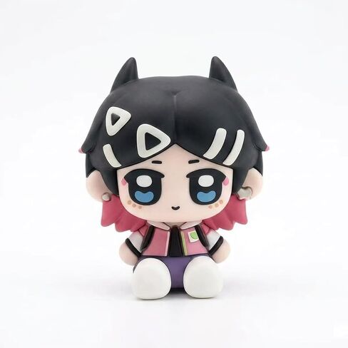 VALORANT Clove Chibi Figure, Soft Silicone Q Collectible Toy Figure, Cute Desk Decor Ornament for Game Fans & Collectors in Saudi Arabia