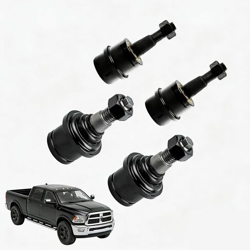 Kessocco 0313BJPACK KR7467 KR0316 Heavy Duty Upper & Lower Ball Joint Package Deal Replacement for Dodge Ram 2500 3500 4x4 Cummins 5.9L 6.7L Diesel 2003-2013 Upper & Lower Ball Joint Kit in Kuwait