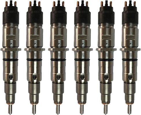 6PCS Common Rail Injector 0445120305 5268436 6746-11-3100 Fits for Cummins QSL8.9 QSL9 for Komatsu SAA6D114 Engine PC360-10 PC390-10 D65EX-17 D65EX-18 HB365LC-3 Excavator in Kuwait