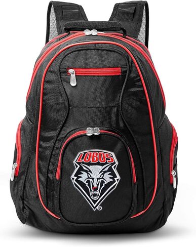 حقيبة ظهر للكمبيوتر المحمول Denco University of New Mexico Lobos - تناسب معظم أجهزة الكمبيوتر المحمولة والأجهزة اللوحية مقاس 17 بوصة - مثالية للعمل والسفر والمدرسة والكلية والتنقل in Kuwait