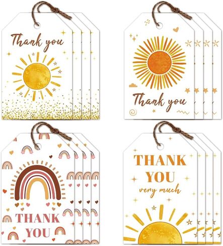 80Pcs Greenery Thank You Gift Tags with String 4 Style Spring Green Tag Hanging Labels Name Tags 2×3 Inch for Wedding Birthday Party DIY Gift Crafts Employee Appreciation Favor Decor in Kuwait