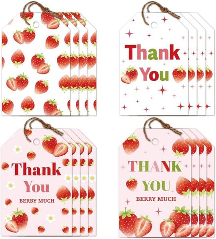 80Pcs Greenery Thank You Gift Tags with String 4 Style Spring Green Tag Hanging Labels Name Tags 2×3 Inch for Wedding Birthday Party DIY Gift Crafts Employee Appreciation Favor Decor in Kuwait
