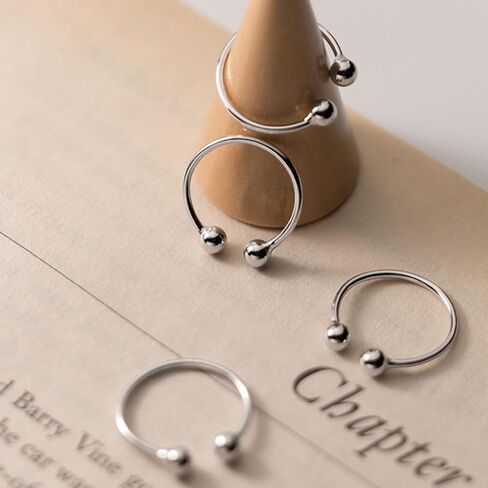 OULIGET Ring Chain for Baseball Hat,Metal Round Circle Shirt Clip Buckle,Hat Shoe Bag Clothes Decoration DIY,6 Pieces in Kuwait
