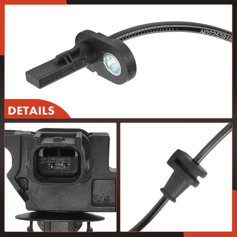 A-Premium 2PCS Front ABS Wheel Speed Sensor Compatible with Honda - Civic 2022 2023 2024 2025 in Kuwait