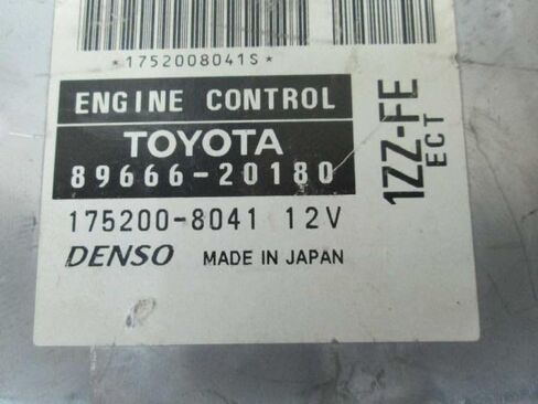 وحدة التحكم في المحرك ECM GT 1ZZFE المحرك يناسب 02 CELICA 89666-20180 896662018 in Kuwait