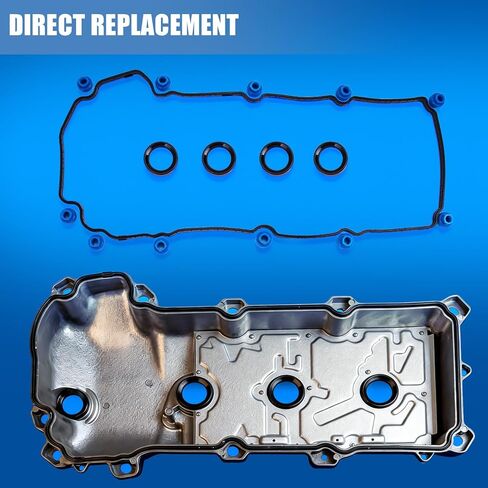 Sorello VS50767R Engine Valve Cover Gasket Set Compatible with Ford Edge Flex Fusion Taurus Taurus X, for Lincoln MKS MKZ MKT MKX, for Mazda 6 CX-9, for Mercury Sable, 3.5L 3.7L V6 Replaces VS50490 in Saudi Arabia