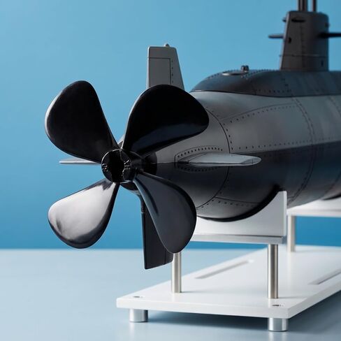 Toddmomy RC Boat Propellers, 50mm 4-Blade CW CCW Props with 4mm Shaft, PC Plastic Replacement Parts for Submarine and Bait Boats, Fishing Cargo Ships & Models in Kuwait