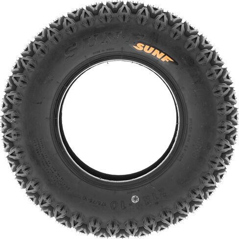 SUNF,SunF 21x7-10 UTV Tire 21x7x10 Gof Cart Lawn Mower 4 PR G003-PAIR of 2,black(LCF1|G003|210710||x2) in Kuwait