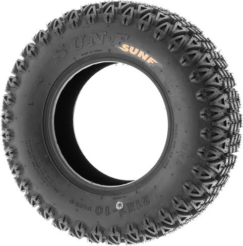 SUNF,SunF 21x7-10 UTV Tire 21x7x10 Gof Cart Lawn Mower 4 PR G003-PAIR of 2,black(LCF1|G003|210710||x2) in Kuwait