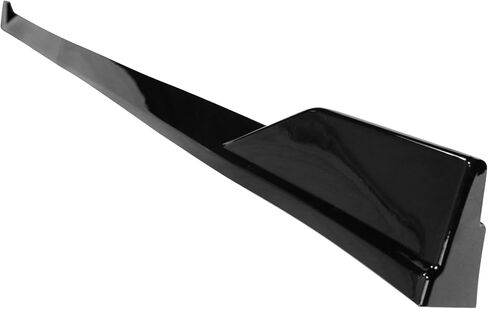 IKON MOTORSPORTS, Side Skirts Extension Compatible with 2025-2026 Toyota Camry SE XSE Nightshade, TRD Style PP Polypropylene Gloss Black Rocker Panel Splitter Side Underbody Spoiler in Kuwait