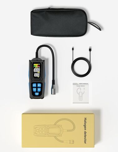 Freon Leak Detector, HVAC Freon Leak Detector, Automotive AC Leak Detection Kit, Sensitive AC Leak Detector HVAC for R12 R22 R134a R1234 R1234yf R600a R410a CFCs HCFCs HFCs HFOs HCs in Kuwait