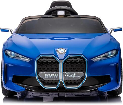 Licensed BMW Car for Kids, 12V Ride on Car w/Parent Remote Control, LED Headlights, Music Player & Horn, Bluetooth, Soft Start, Kids Electric Vehicle for Toddlers Boys Girls (White) in Saudi Arabia