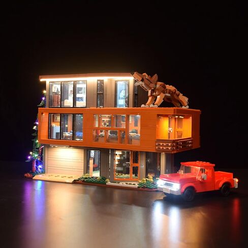 LightGo LED Kit for Twilight Werewolf & Vampire Compatible with Lego 21354 The Cullen House | Lighting Only- Bricks Set Not Included (Remote Version) in Saudi Arabia