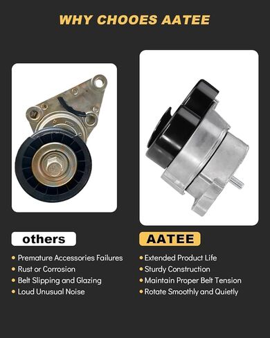 39092 Belt Tensioner Assembly with Pulley For:-Honda Accord 2008 2009 2010, Odyssey 2005-2010, Pilot 2006-2011 Replace# 305390, 49439, 999301A, 31170R70A01, 31170RKB005 in Saudi Arabia