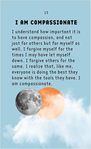 I AM & CO I AM Everything Affirmation Cards Deck - 30 Card Deck - Daily Affirmation Cards for Self Love, Positive Mindset, Motivation & Manifestation - Mindfulness and Self Care Inspirational Cards in Kuwait