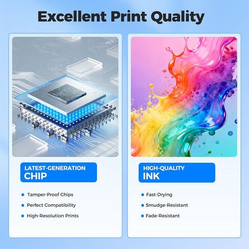 923e 923XL Ink Cartridges Combo Pack for HP Printers 8130e 8125e 8120e 8138e Replacement for HP 923 Ink Cartridges for OfficeJet Pro 8130e 8120 8122 8125 8130 Printers(4-Pack, BK/C/M/Y) in Saudi Arabia