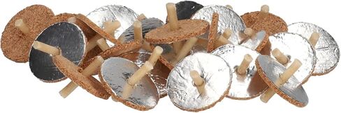 Shalhevet Light Pre Assembled Candle Floating Wicks (Small Circle 100 Pack) (Medium Circle) in Saudi Arabia