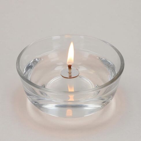 Shalhevet Light Pre Assembled Candle Floating Wicks (Small Circle 100 Pack) (Medium Circle) in Saudi Arabia