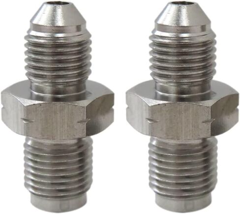 2 حزمة M10 × 1.0 (متري 10 مم) إلى 3AN -3 AN3 تركيبات محول الفرامل مثالية للاستخدام مع خطوط الفرامل، وخطوط القابض، وتغذية زيت التوربو، وضغط الزيت، وأنظمة التوجيه المعزز من XSPANDER in Kuwait