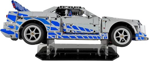 حامل عرض متوافق مع LEGO Technic 42210 2 Fast 2 Furious Nissan Skyline GT-R - حامل عرض السيارة بزاوية - المجموعة غير متضمنة in Kuwait