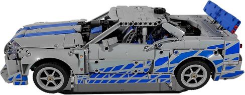 حامل عرض متوافق مع LEGO Technic 42210 2 Fast 2 Furious Nissan Skyline GT-R - حامل عرض السيارة بزاوية - المجموعة غير متضمنة in Kuwait
