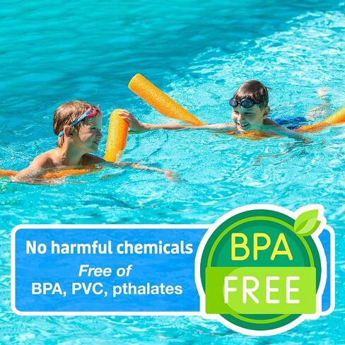 Oodles of Noodles Foam Pool Swim Noodles 2 Pack, Hollow Core Swimming Foam Tube for Pool Floats, Buoyant for Beach, Water Play, Crafts, DIY Projects & Pipe Insulation in Saudi Arabia