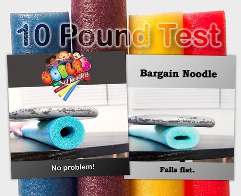 Oodles of Noodles Foam Pool Swim Noodles 2 Pack, Hollow Core Swimming Foam Tube for Pool Floats, Buoyant for Beach, Water Play, Crafts, DIY Projects & Pipe Insulation in Saudi Arabia