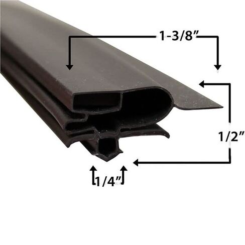 سدادة باب مغناطيسية MST72 من Turbo Air - 22 1/2 x 26 7/8 متوافقة مع جزء Turbo Air # M722300103 in Kuwait