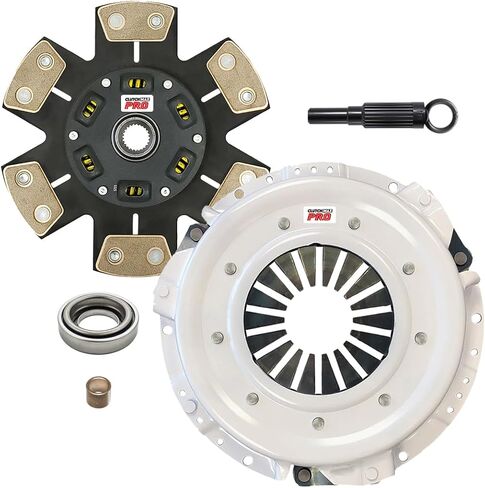 مجموعة القابض ClutchMaxPRO Performance Stage 3 متوافقة مع 1997-2000 Nissan Pathfinder 1999-2004 Frontier 2000 2001 2002 2003 2004 Xterra 3.3L VG33E (CP06062HDC-ST3) in Kuwait