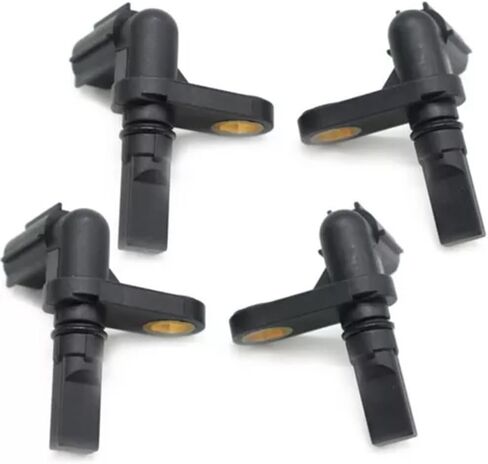 مجموعة من 4 قطع من أجهزة استشعار سرعة العجلات ABS لـ 07-17 Toyota Tundra، 2007 2008 2009 2010 2011 2012 2013 2014 2015 2016 2017، جانب السائق والراكب، ALS1790 ALS1791 in Kuwait