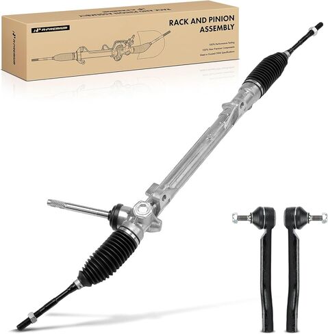 A-Premium Power Steering Rack and Pinion & Outer Tie Rod End Kit Compatible with Nissan Rogue 2014-2019, Rogue Sport 2017-2019, Electronic Power Steering with Manual Rack, 3-PC Set in Kuwait