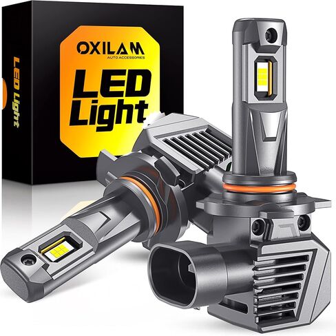 لمبة إضاءة LED OXILAM H11B، سطوع 1300% 6500K أبيض، عمر 60,000 ساعة، قابس مباشر 5 دقائق، IP68، ضوء ضباب مضاد للوميض متوافق مع شاحنات السيارات وسيارات الدفع الرباعي، حزمة من 2 in Kuwait