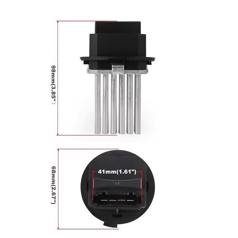 Blower Motor Fan Resistor, for Benz, for CClass, for EClass 2048707710 Car Heater Blower Motor Resistor Regulator Auto Parts A2048707710 in Kuwait