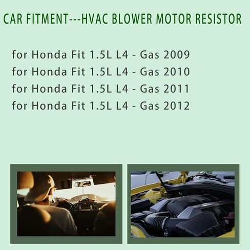 79335-TF0-G01 Fan Blower Motor Resistor for Honda FIT 2009 2010 2011 2012 2013 4P1666 973549 RU712 20430 973-549 79335TF0G01 JA1788 Front Manual Temp Control Blower Motor Resistor in Saudi Arabia