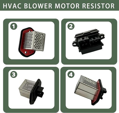 79335-TF0-G01 Fan Blower Motor Resistor for Honda FIT 2009 2010 2011 2012 2013 4P1666 973549 RU712 20430 973-549 79335TF0G01 JA1788 Front Manual Temp Control Blower Motor Resistor in Saudi Arabia