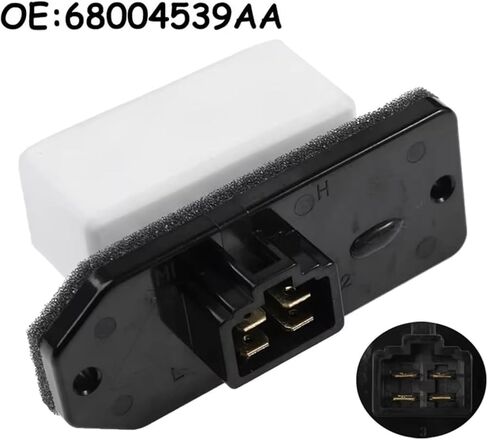 سخان منفاخ المقاوم للمروحة ل دودج ل فايبر 8.3L 2003 2004 2005 2006 سيارة التيار المتناوب محرك سخان منفاخ المقاوم 68004539AA 5014212AA 973047 in Kuwait