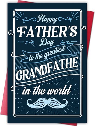 Cute Fathers Day Card for Dog Dad, Funny Happy Fathers Day Card Gift from Dog, Lovely Doggy Dad Cards for Pet Lovers in Saudi Arabia