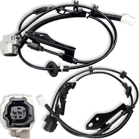2 Pcs ABS Wheel Speed Sensors Rear Left & Right Compatible with Toyota Prius Series (2009-2017) - Replaces OE Numbers 89516-47100 & 89516-47070 in Kuwait