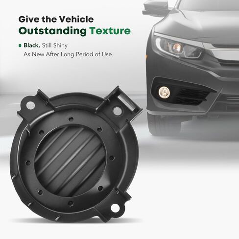YHTAUTO غطاء خفيف للضباب يناسب قاعدة تويوتا RAV4 2006-2008 المصد الأمامي للضباب الخفيف الحافة جانب الركاب الأيمن in Kuwait