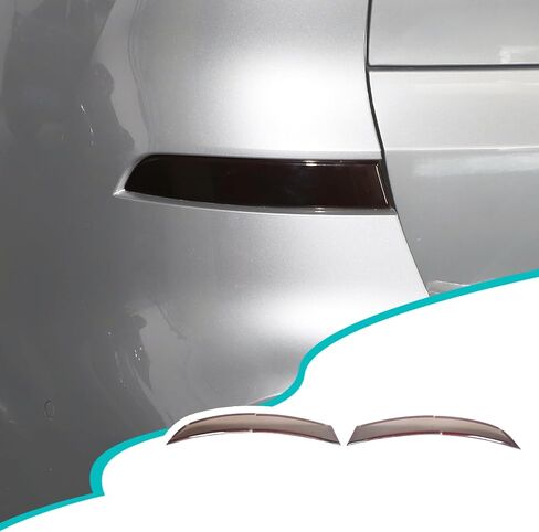 Car Rear Fog Light Cover Guard Compatible with BMW X5 G05 2019-2023, Rear Tail Fog Light Lamp Grill Protector Cover Guard Exterior Protective Accessories (Rear Fog Lamps) in Kuwait