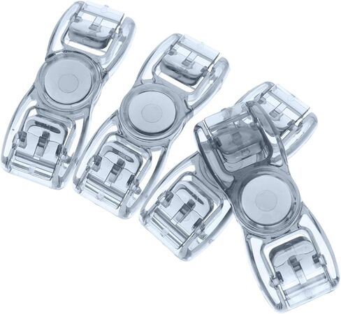 Outanaya Swim Goggles Buckles 4pcs Set Replacement Clips Snaps Fasteners Lightweight for Daily Use Competitions in Kuwait
