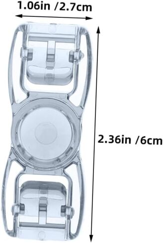 Outanaya Swim Goggles Buckles 4pcs Set Replacement Clips Snaps Fasteners Lightweight for Daily Use Competitions in Kuwait