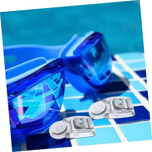 Outanaya Swim Goggles Buckles 4pcs Set Replacement Clips Snaps Fasteners Lightweight for Daily Use Competitions in Kuwait