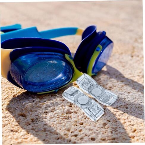 Outanaya Swim Goggles Buckles 4pcs Set Replacement Clips Snaps Fasteners Lightweight for Daily Use Competitions in Kuwait