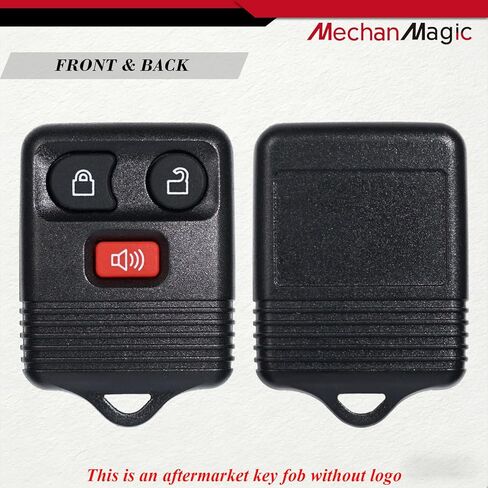 طقم استبدال مفتاح MechanMagic يناسب Ford F150 F250 F350 Explorer Expedition Excursion Ranger Lincoln 1998-2003 عن بعد مع مفتاح إشعال مرسل مستجيب غير مقطوع (رقاقة H72-PT 4C) in Kuwait