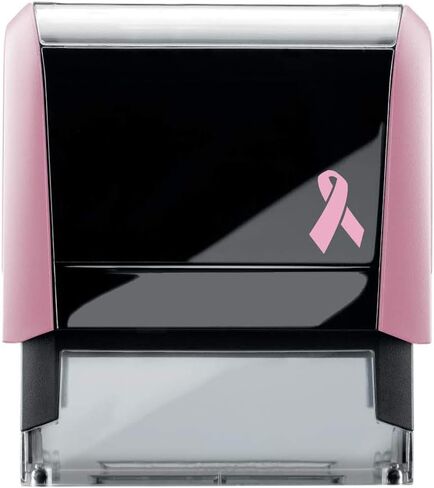 Delaware Notary Stamp | Breast Cancer Awareness Stamp | 2.3x0.81" Rectangular Imprints - Self Inking in Kuwait