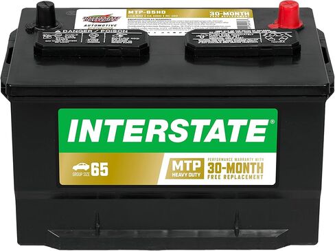 Interstate Batteries Group 65 Car Battery Replacement (MTP-65HD) 12V, 850 CCA, 30 Month Warranty, Replacement Automotive Battery for Cars, Trucks, SUVs, Cargo Vans in Kuwait