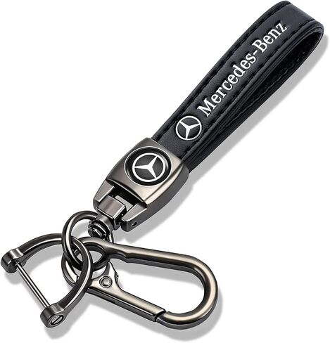 Car Keychain Compatible with Mercedes-Benz Series Key Chain Ring Accessories for Man and Woman Interior Accessories Black in Saudi Arabia